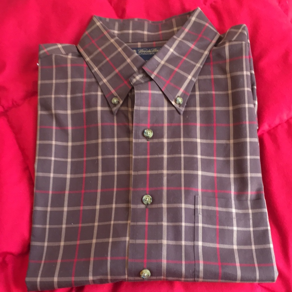Brooks Brothers 100% Cotton Mens Shirt